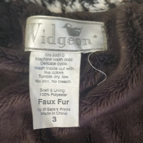 Widgeon Stylish Houndstooth Kids Coat - Picture 10 of 12